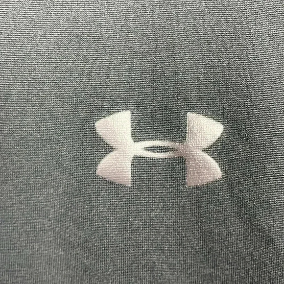 Under Armor Mens Lightweight Jacket Black L Tall 1/4 Zip Turtleneck Stretch EUC - Picture 2 of 10